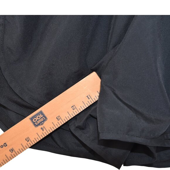 Nike Dri-FIT Running Shorts Size L Black Vented Athletic Training Gym Activewear - Picture 6 of 7